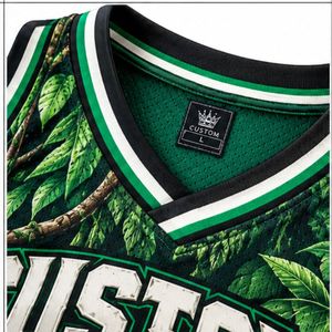 Camiseta sin mangas deportiva de poliéster de secado rápido con estampado de letras verdes para hombre, cuello redondo, estampado por transferencia térmica - Product Image 6
