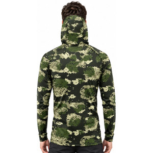 Chemise de pêche performante à manches longues, respirante, à séchage rapide, légère, avec capuche et masque, protection UPF 50 - Product Image 3