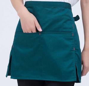 Delantales de Chef de Manga Larga de Lona de Algodón de Alta Calidad, Conjuntos de Uniformes con Cierre de Botones, Logotipo Personalizado, para Uso en Restaurantes y Bares - Product Image 1