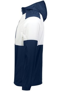 Chaqueta Cortavientos de Invierno Personalizada OEM, Chaqueta Impermeable para Hombre, Chaqueta Cortavientos con Capucha Reflectante para Senderismo - Product Image 3