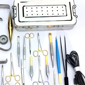 Juego de 43 Piezas de Instrumentos para Cirugía de Senos, Kit de Herramientas Quirúrgicas Reutilizables de Acero Inoxidable, Manual, Alta Calidad - Product Image 4
