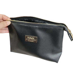 Pochette en cuir classique faite à la main, design pliable, grand espace de rangement, toucher doux, écologique, portefeuille court léger et ouvert - Product Image 6