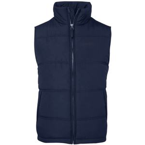 เสื้อกั๊กขนเป็ดแบบสปอร์ตของผู้ชายเสื้อ100% ผ้าโพลีเอสเตอร์ระบายอากาศและกันน้ำใส่โลโก้ได้ตามต้องการ - Product Image 1