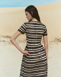 Vestido de Verano para Mujer, Venta Caliente, Diseño Original (ODM), Elegante, Manga Corta, Vestido Largo SELAVIE, Corte en A, de WhiteAnt - Product Image 3