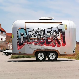 Remorque alimentaire mobile moderne pour la vente de nourriture de rue, dotée d'un intérieur spacieux, d'un équipement de cuisine efficace et d'un extérieur durable - Product Image 2
