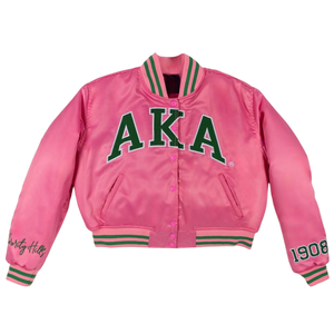 To Be An Pink <b>Vintage</b> <b>Bomber</b> <b>Jacket</b> Women Casual Retro Varsity Outerwear Lightweight Streetwear Zip Up Fashion Coat - Product Image 1