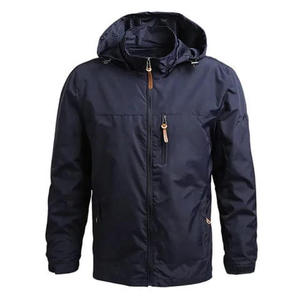 <b>Men</b> High Quality Hooded Winter Windbreaker <b>Jacket</b> Lightweight Casual Outdoor Waterproof Comfortable Regular Fit Fashion - Product Image 3
