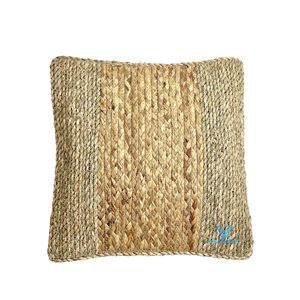 Best Choice Seagrass <b>Woven</b> Ottoman Floor Cushion Eco Friendly Home Decoration Custom Design Supplier - Product Image 2
