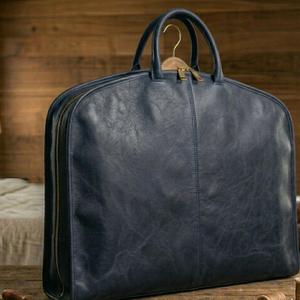Housse de Costume en Cuir Véritable Grande Capacité – Sac à Vêtements en Cuir de Vachette de Qualité Supérieure pour Affaires – Protection Robuste et Facile à Utiliser – Vente en Gros - Product Image 4