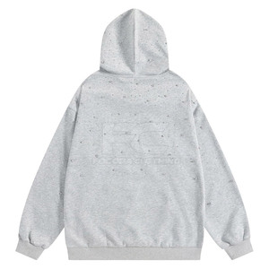 Prix raisonnable, service OEM, sweats à capuche en coton 100% pour hommes, style unique, respirant, coupe ample, haute qualité - Product Image 2