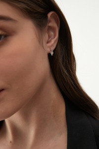 Pendientes de Oro Sólido de 14K con Diamante Cultivado en Laboratorio, Corte Marquesa, Certificado IGI, Joyería Minimalista de Lujo para Mujer, Ideales para Fiestas - Product Image 4