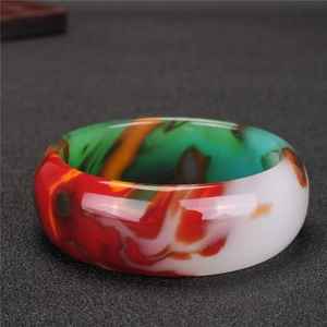 Highly Polished Customized Handcrafted <b>Cufflink</b> <b>Vintage</b> Angel Style Fashion Resin Joint Bangle Resin Craft for Women From India - Product Image 5