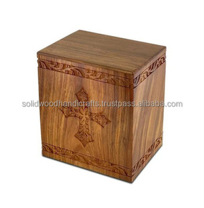 Urnes funéraires en bois pour adultes Urnes funéraires Urnes funéraires Taille personnalisée Fournitures funéraires - Product Image 3