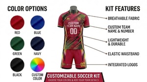 Fabricante de Equipaciones de Fútbol Especializado en Camisetas Personalizadas, Pantalones Cortos, Conjuntos de Equipo y Servicios de Producción al por Mayor - Product Image 6