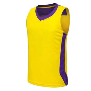Conjunto de Uniforme de Baloncesto Deportivo Transpirable sin Mangas, Unisex, Reversible, Diseño Sublimado, Tela de Spandex/Poliéster - Product Image 6