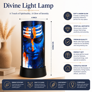 Lord Shiva LED <b>Night</b> Table Lamp Spiritual Decorative Bedside <b>Light</b> Meditation Acrylic Lamp Home Office Temple Gift Decor - Product Image 5
