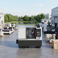 Centre d'usinage avec outillage motorisé axe Y et axe C pour composants et arbres en acier inoxydable CK46MY