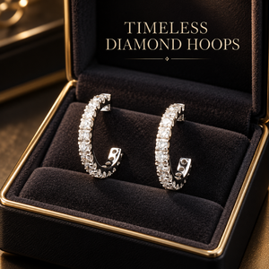 Pendientes de Aro de Oro Blanco de 18K con Diamantes Cultivados en Laboratorio, 1.91ct, Redondos, VVS1, E-F |   Joyería Fina de Lujo para Mujer, Elegante Juego de Regalo para Mujer - Product Image 3