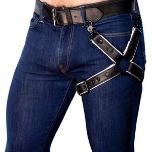 Jockstrap para Hombre con Funda para Teléfono, Ajustable, de Piel Sintética, Disfraz Sexy, Accesorio de Encaje para Club Nocturno - Product Image 6