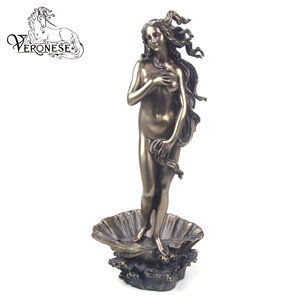 VERONESE DESIGN-SANDRO BOTTICELLI-la VIEILLE VENUS (MBZ + COULEUR)-ARTISANAT EN RÉSINE DE LUXE PEINT À LA MAIN POUR LA DÉCORATION DE LA MAISON Grèce Rome - Product Image 1