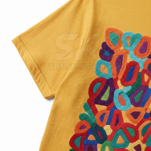 Camisetas Bordadas Profesionales de Nuevo Diseño al por Mayor a Bajo Precio, Camisetas Bordadas con Color Personalizado - Product Image 6