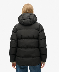 Veste matelassée pour femme taille adulte, veste d'hiver chaude matelassée à capuche, veste légère en duvet - Product Image 2