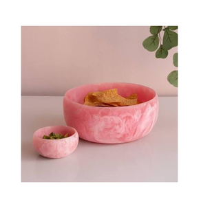Tazón Pulido de Resina Epoxi, Vajilla para Cocina y Hogar, Ecológico, Apto para Lavavajillas, para Servir Comida en Fiestas, Decoración Moderna y Lujosa para el Hogar - Product Image 2