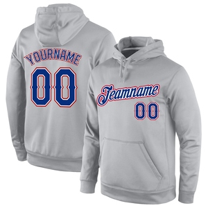 Sweat-shirt à capuche sportif tendance avec drapeau américain 3D rouge et or royal cousu sur mesure, vente en gros OMMIZ INDUSTRY - Product Image 5