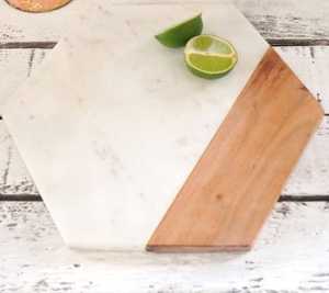 Planche à découper ronde en bois, épaisseur 1,5 cm, jetable, passe au lave-vaisselle - Product Image 4