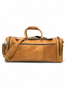 New Arrival Genuine Leather <b>Men</b> Casual Travel <b>Bag</b> Waterproof Duffle Leather <b>Bag</b> <b>For</b> Online sale in Low price - Product Image 3