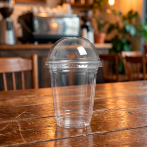 Gobelets en plastique PP ronds à paroi simple, écologiques, jetables, personnalisables en gros, 95 mm, pour thé au lait à bulles Boba, desserts et jus - Product Image 1