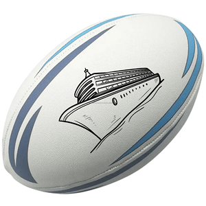 Balón de Rugby Union Tamaño 5, Balón de Entrenamiento Profesional para Partidos, Logotipo Personalizado, Cuero PU Duradero, Equipo de Rugby al por Mayor - Product Image 1