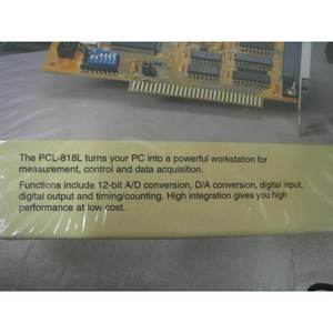 Carte d'acquisition de données Advantech PCL 818L pour PC - Équipements et pièces semi-conductrices d'occasion fiables à l'échelle mondiale - Product Image 5