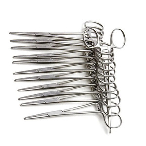 คีมหนีบหลอดเลือด Crile Hemostatic Forceps ทำจากเหล็กกล้าไร้สนิม เครื่องมือหนีบหลอดเลือดสำหรับการผ่าตัด  เครื่องมือควบคุมหลอดเลือดความแม่นยำสูงระดับมืออาชีพ สำหรับใช้ทางคลินิก - Product Image 6