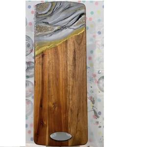 Planche à découper les fruits portable en bois, design moderne, personnalisable pour la décoration de cuisine d'hôtel - Product Image 3