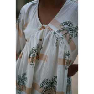 Blusas y Camisas para Mujer Calm Palm Top - Product Image 2