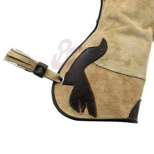 Gants de fauconnerie en cuir, nouveau design, vente en gros, produits de chasse, tendance du moment - Product Image 5