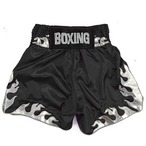 Fabricant OEM de shorts de boxe en satin personnalisés, taille haute, professionnels, pour le ring, vente en gros, exportation - Product Image 6