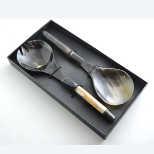 Nouvel Outil à Salade Design, Accessoires de Cuisine en Acier Inoxydable avec Manche Plaqué Or, Serveur à Salade, Accessoires de Cuisine - Product Image 2