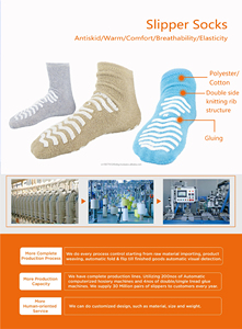 ถุงเท้ากันลื่นระบายอากาศได้ดีสำหรับผู้หญิง ถักนิตติ้ง ยาวถึงเข่า สำหรับฤดูหนาว สวมใส่สบายๆ หรือเล่นกีฬา ผลิตจากวัสดุโพลีเอสเตอร์/คอตตอน ระดับ CLASS 1 - Product Image 6