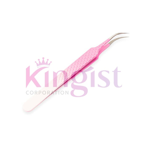 ชุดแหนบต่อขนตา ปลายตรงและปลายโค้ง แหนบต่อขนตาเคลือบไทเทเนียมสีรุ้ง - Product Image 4