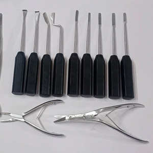Kit d'instruments de rhinoplastie de qualité supérieure, kit chirurgical manuel, stérilisé à haute température, en acier inoxydable allemand - Product Image 5