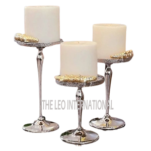 Portavelas para Festividades Religiosas, Decoración de Mesa Sólida de Primera Calidad, Juego de 3 para Celebraciones Navideñas, Cenas y Fiestas, Venta al Por Mayor - Product Image 5