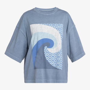 Camiseta de la Mejor Calidad para Mujer, Transpirable, Nueva, 100% Algodón, Lisa, Talla Grande, Cuello Redondo, Manga Corta, Estampada - Product Image 6