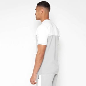 Ensemble 2 pièces chemise et short pour homme, taille élastique ample, longueur genou, en coton/polyester, avec logo personnalisé, vente en gros pour l'été - Product Image 6