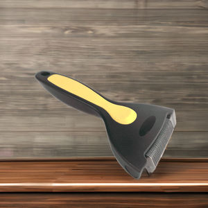 Râteau à poils pour animaux de compagnie professionnel Everrsharp Pro 40T en acier inoxydable et plastique, classique, pour enlever les poils morts - Lame unilatérale - Product Image 1