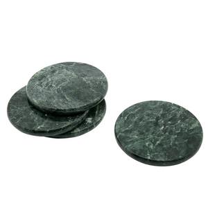 Elegant Designer Marble <b>Coaster</b> Set High Quality Natural Stone <b>Drink</b> <b>Coasters</b> With Fine Polished Surface Durable And Heat resist - Product Image 6