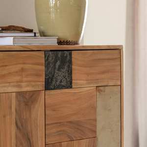 Aparador de madera de acacia Vandana Stellar Arista - Product Image 3