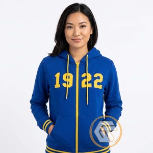 เสื้อฮู้ดผ้าฝ้ายฟลีซ 500 กรัม ปักโลโก้ด้านหน้า แบบกำหนดเองสำหรับ Sigma Gamma Rho เหมาะสำหรับฤดูหนาวและฤดูใบไม้ร่วง คุณภาพสูง เป็นมิตรกับสิ่งแวดล้อม - Product Image 3