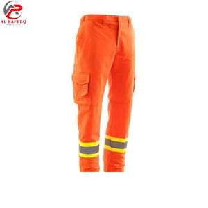 Pantalones de Trabajo de Alta Visibilidad Personalizados al Por Mayor, 100% Algodón, con Múltiples Bolsillos - Product Image 5